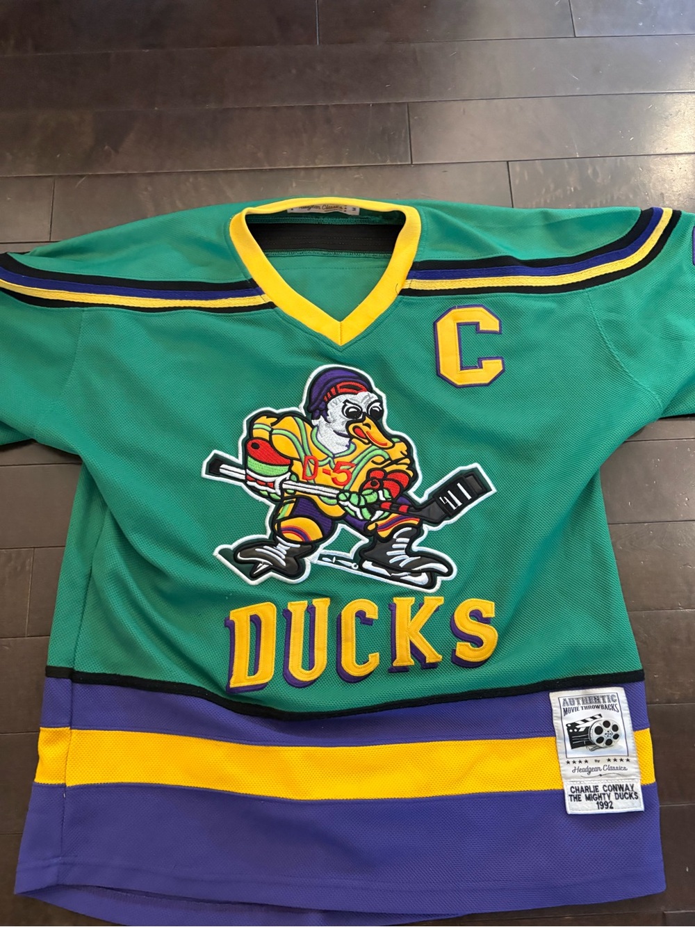 Mighty ducks jersey